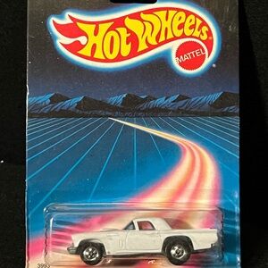 1986 Hot Wheels '57 T-Bird White NEW Ford Toy Car Thunderbird 3993 Vintage